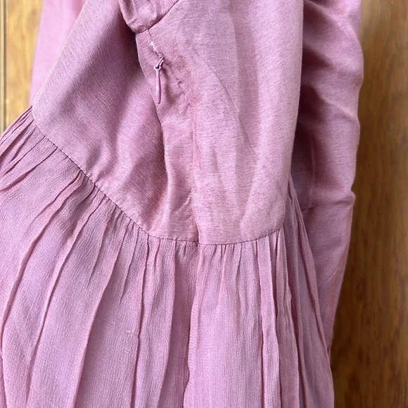 Anthropologie maxi dress Nirmooha  NWT Pink Blue And Chocolate. Really lovely - Picture 13 of 16